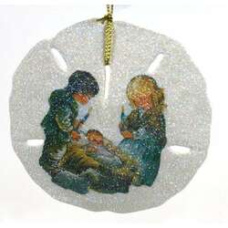 Item 185189 thumbnail Children's Nativity Sand Dollar Ornament