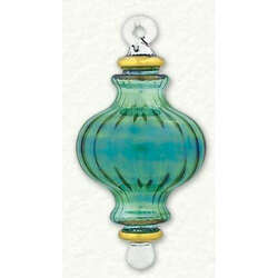 Item 186259 thumbnail Green Swirl Etched Ornament