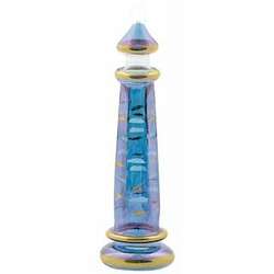 Item 186495 thumbnail Blue Hexagon Lighthouse Ornament