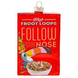 Item 195010 thumbnail Froot Loops Vintage Cereal Box Ornament