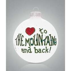 Item 202052 thumbnail Heart Mountain Ornament