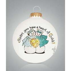 Item 202062 thumbnail Sister Gold Ornament