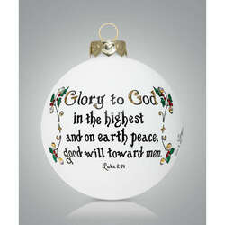 Item 202127 thumbnail Glory To God Ornament