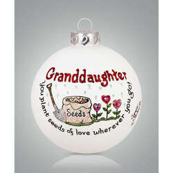Item 202160 thumbnail Granddaughter Seeds Ornament