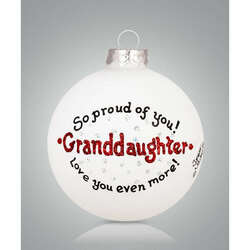 Item 202174 thumbnail Granddaughter Loved Ornament