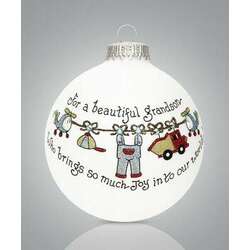 Item 202202 thumbnail Grandson Joy Ornament