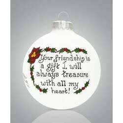 Item 202206 thumbnail Friendship Poinsettia Ornament