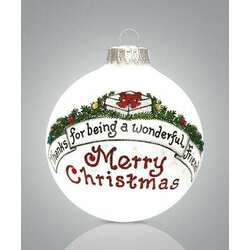 Item 202207 thumbnail Wonderful Friend Ornament