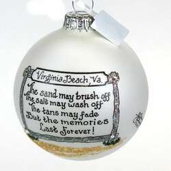 Item 202220 thumbnail Virginia Beach Phrase Ornament