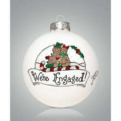 Item 202269 We Are Engaged Ornament