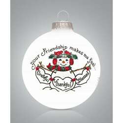 Item 202281 thumbnail Friend Grateful Ornament