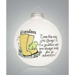 Item 202304 thumbnail Grandson Boots Ornament