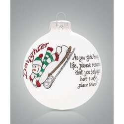 Item 202325 thumbnail Daughter Sled Ornament