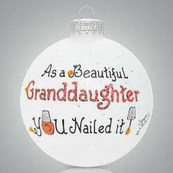 Item 202350 thumbnail Granddaughter Nail Polish Ornament