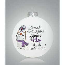 Item 202374 thumbnail Granddaughter #1 Ornament
