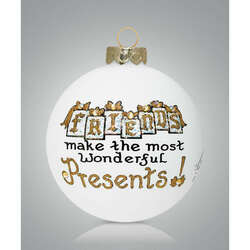 Item 202378 thumbnail Friend Presents Ornament