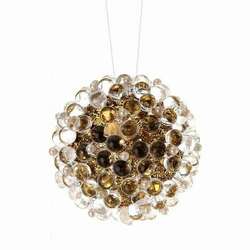 Item 203129 Metallic Gold Bubble Ball Ornament