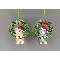 Item 207009 thumbnail Christmas Cat Ornament