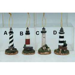 Item 207116 Lighthouse Ornament