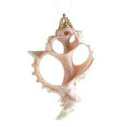 Item 220032 thumbnail Sliced Pink Murex Shell Ornament