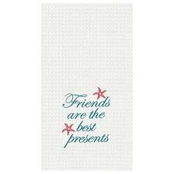 Item 231006 thumbnail Friends Are The Best Presents Kitchen Towel