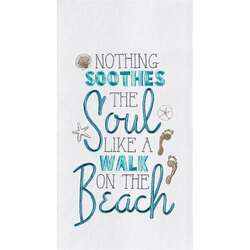 Thumbnail Walk On The Beach Kitchen Towel