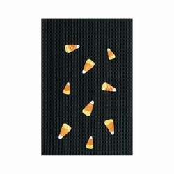 Item 231043 CANDY CORN KITCHEN TOWEL