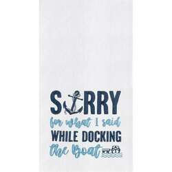 Item 231049 thumbnail Docking The Boat Kitchen Towel