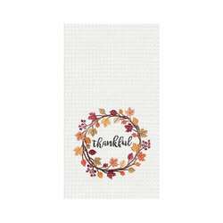 Item 231075 Thankful Wreath Towel