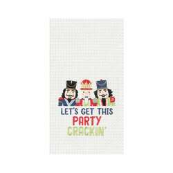 Item 231089 Lets Get Party Crackin Nutcracker Towel