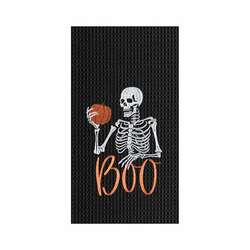 Item 231107 thumbnail Boo Skeleton Kitchen Towel