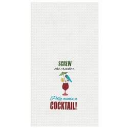 Item 231164 Poly Wants A Cocktail Kitchen Towel
