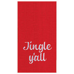 Item 231200 Jingle Y'all Kitchen Towel