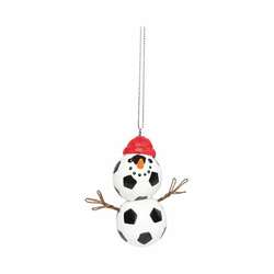 Item 231218 thumbnail Soccer Snowman Ornament