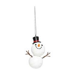 Item 231223 thumbnail Volleyball Snowman Ornament