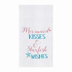 Item 231228 Mermaid Kisses Kitchen Towel