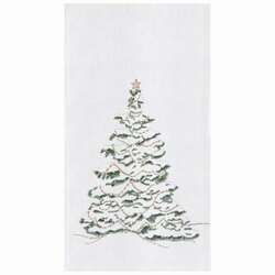Item 231229 Golden Greenery Kitchen Towel