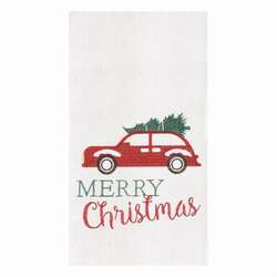Item 231241 Holiday Car Kitchen Towel