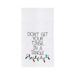 Item 231248 Tinsel In A Tangle Kitchen Towel