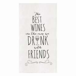 Item 231265 BEST WINES KITCHEN TOWEL
