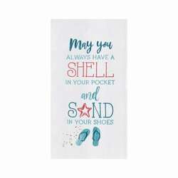 Item 231300 thumbnail SHELL IN YOUR POCKET KITCHEN TOWEL