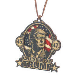 Item 232101 thumbnail President Trump Ornament