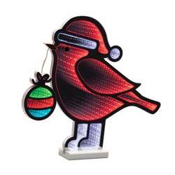 Item 245098 Bird With Ornament Infinity Light