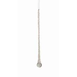 Item 245158 Large Silver Drop Icicle Ornament