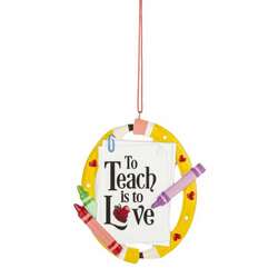 Item 260139 Teacher Ornament