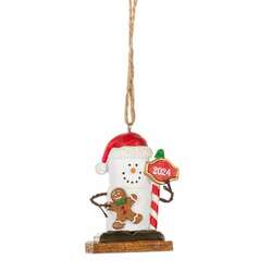 Item 260605 Dated 2024 Holiday Smores Ornament
