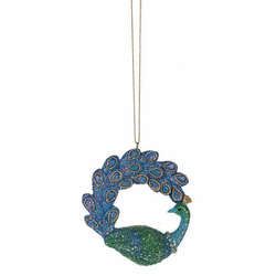 Item 260709 Peacock Ornament