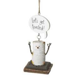 Item 260855 thumbnail Toasted S'mores Let's Get Toasted Ornament
