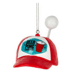 Item 260857 thumbnail Beer Pong Hat Champion Ornament