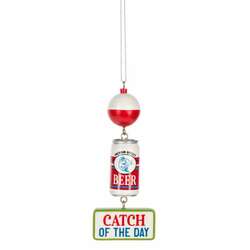 Item 260959 thumbnail Beer Great Catch Fishing Bobber Ornament